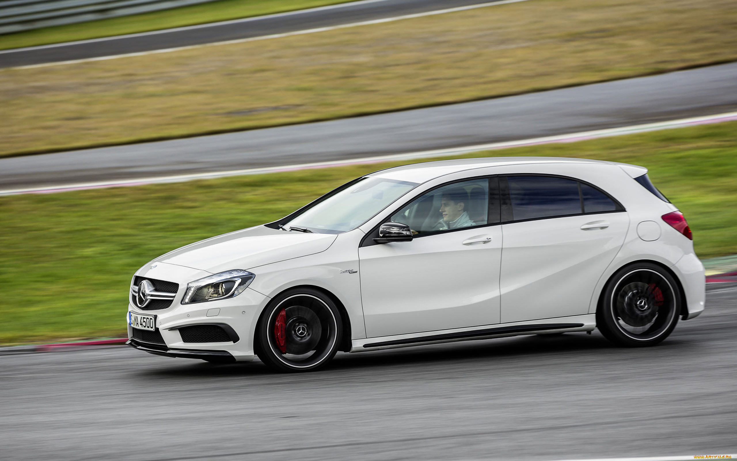 , mercedes, benz, a45, amg, sedan